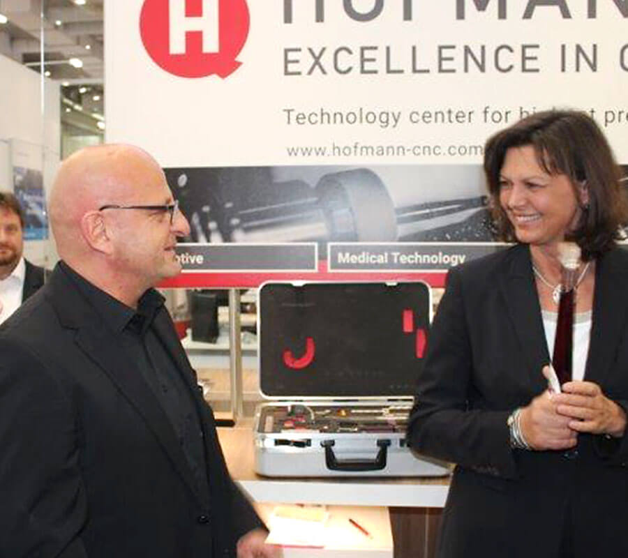 Ilse Aigner Roland Hofmann Hannover Messe 2017