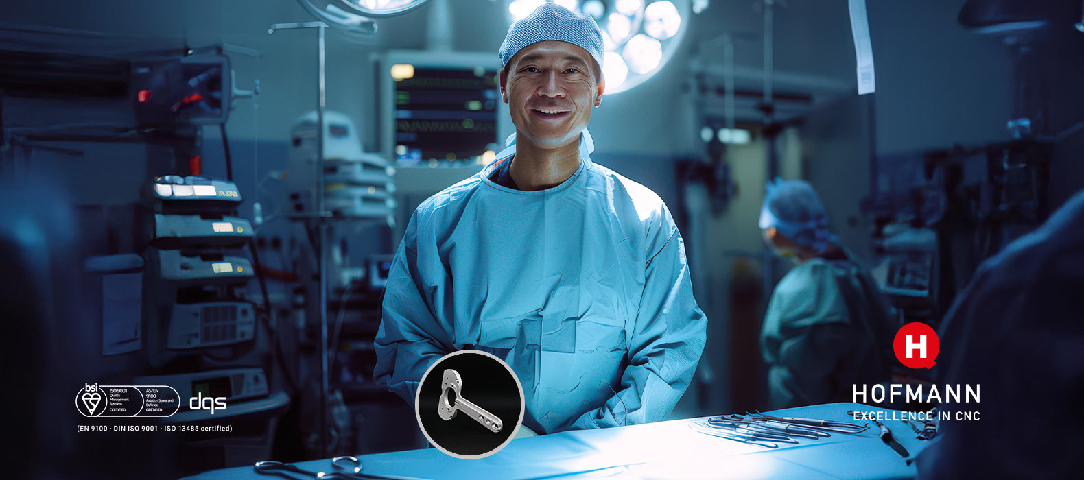 Hofmann CNC · Medizintechnik · CNC-Technologiezentrum